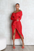 Melody Off Shoulder Mesh Dress